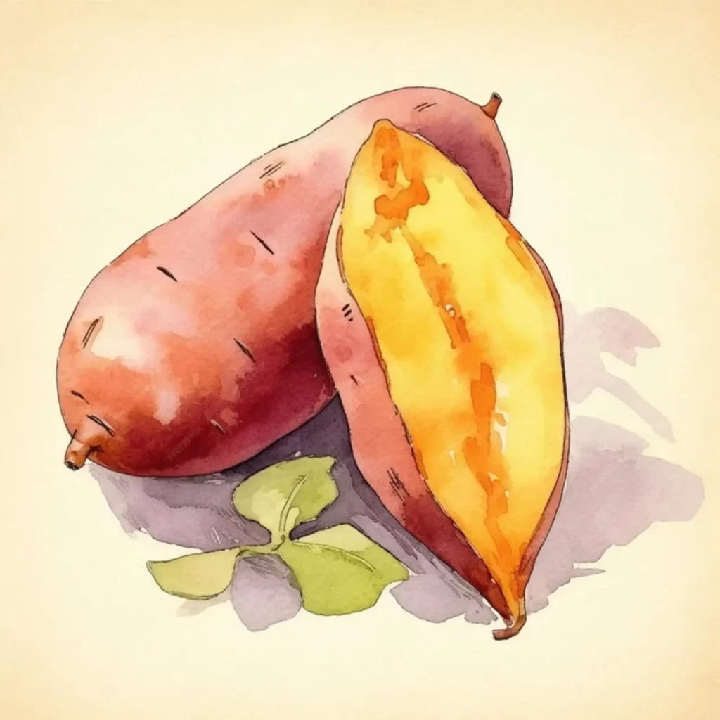 sweet potato animation