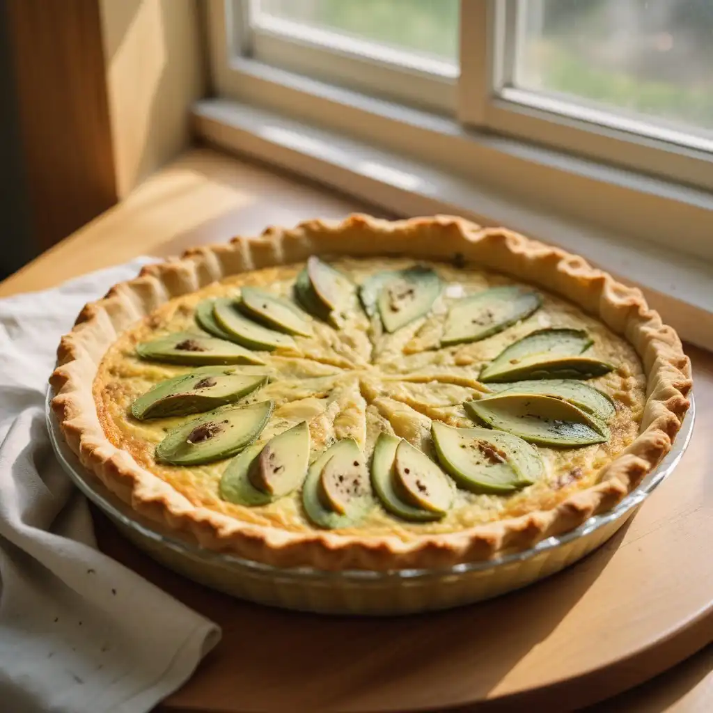 Avocado Quiche