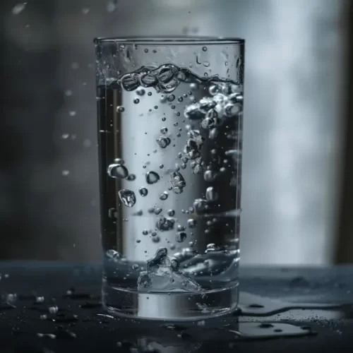 Glass of water